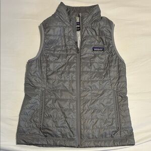 Women’s Patagonia Steel Gray Nano-Puff Insulated Vest